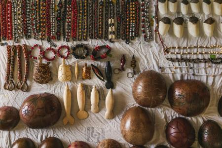 Traditionelles Handwerk indigener Völker